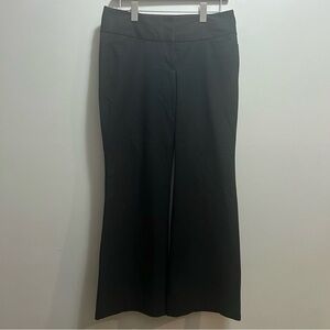Y2K Express Editor Women's Size 4 Short Flare Black Pants Low Rise